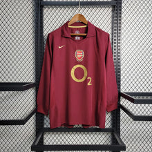 Maillot Domicile Rétro Manches Longues 05 06 Arsenal