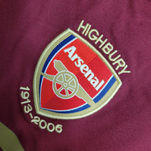 Maillot Domicile Rétro Manches Longues 05 06 Arsenal