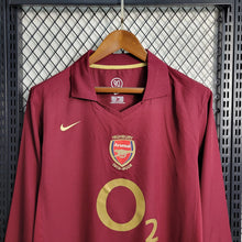 Maillot Domicile Rétro Manches Longues 05 06 Arsenal