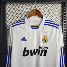 Maillot Domicile Rétro Manches Longues 10 11 Real Madrid