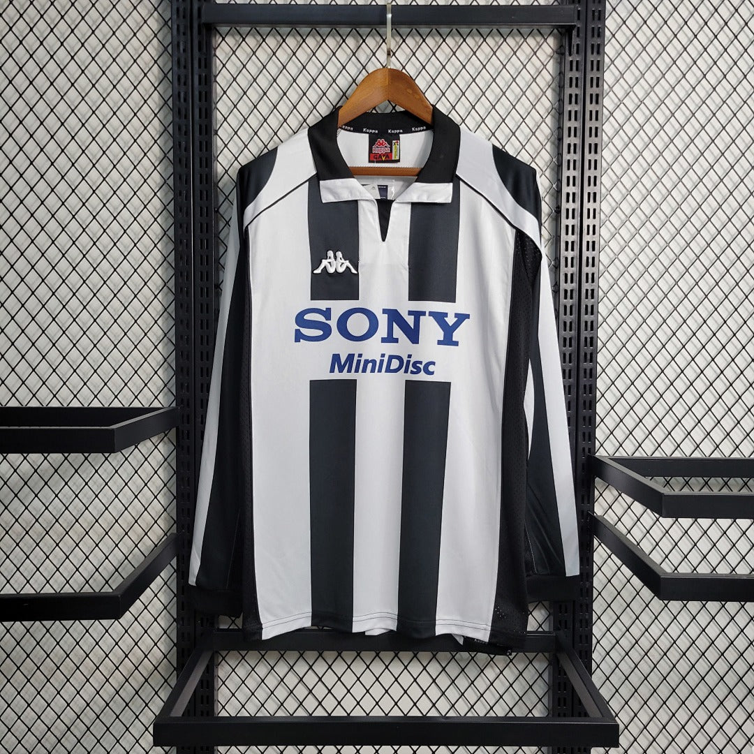 Maillot Domicile Rétro Manches Longues 1997 98 Juventus