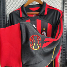 Maillot Domicile Rétro Manches Longues 2006 07 AC Milan
