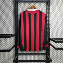 Maillot Domicile Rétro Manches Longues 2009 10 AC Milan