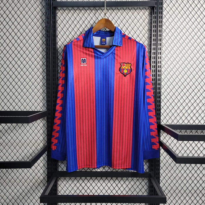 Maillot Domicile Rétro Manches Longues 92 Barcelona