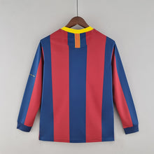 Maillot Domicile Rétro Manches Longues Barcelona 2006 UEFA Champions League