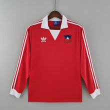 Maillot Domicile Rétro Manches Longues Chili 1982