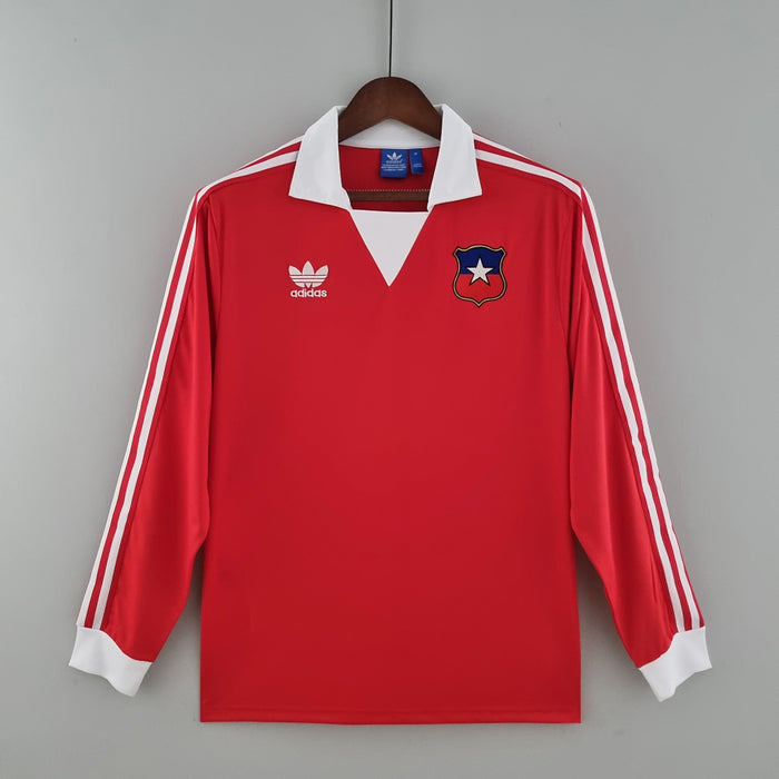 Maillot Domicile Rétro Manches Longues Chili 1982