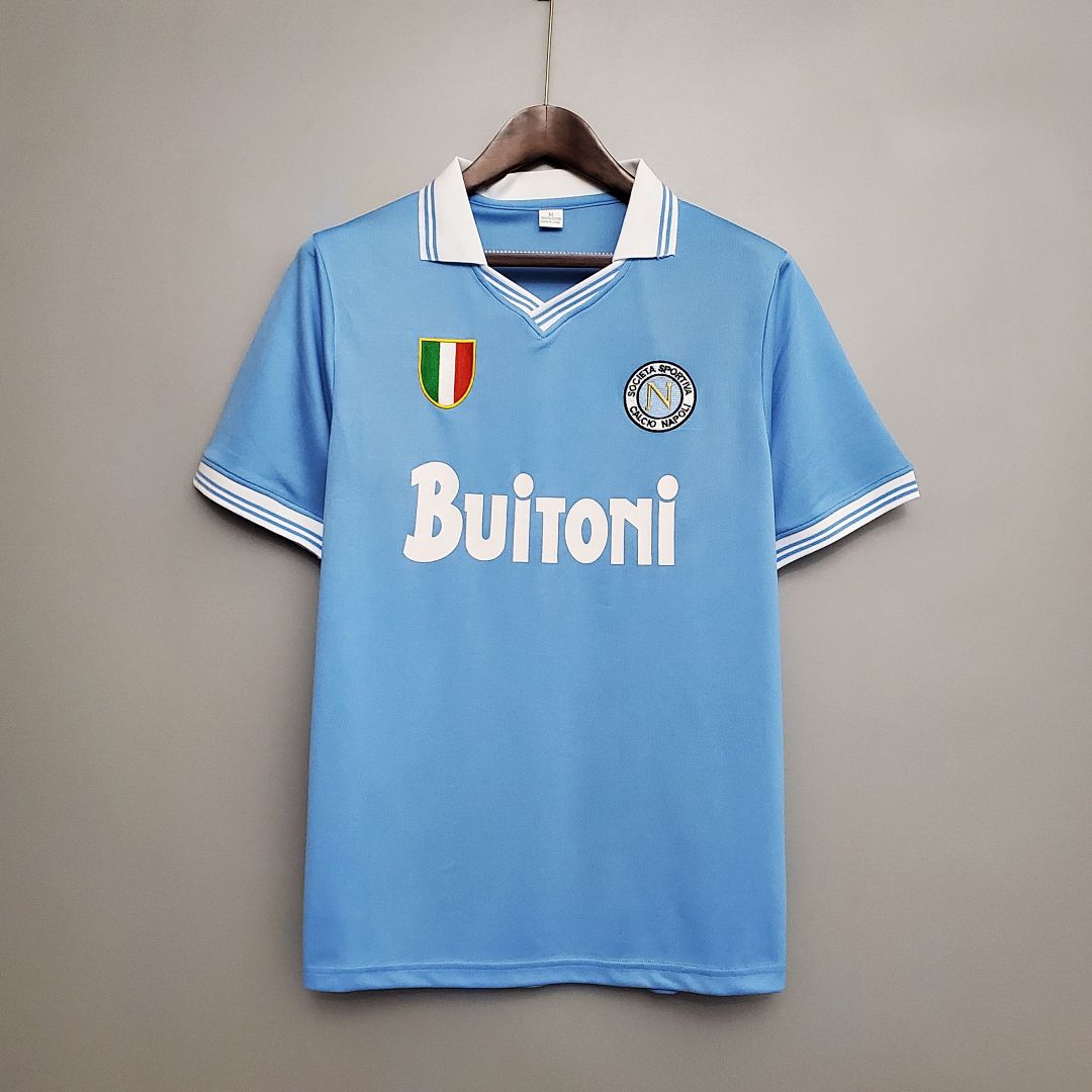 Maillot Domicile Rétro Naples 86/87