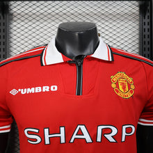 Maillot Domicile Rétro Player M U 98/99