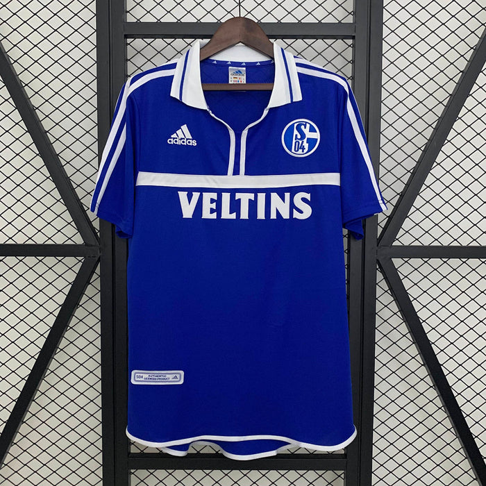 Maillot Domicile Rétro Schalke 04 01/02