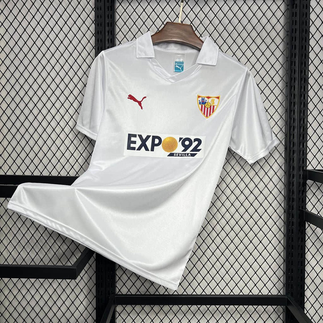Maillot Domicile Rétro Sevilla FC 1987/90