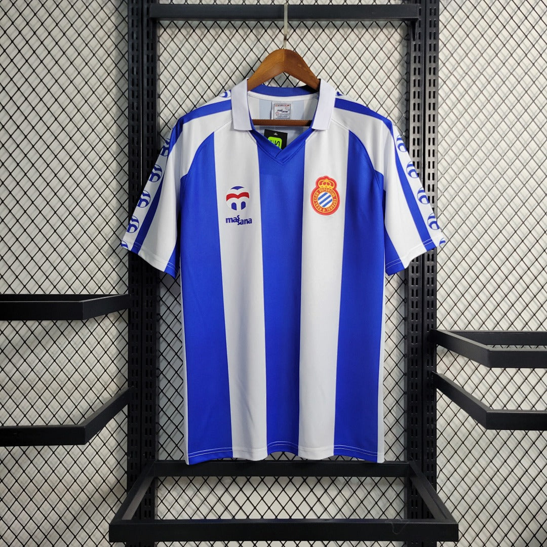 Maillot Domicile Rétro version 1984 1989 Espanyol