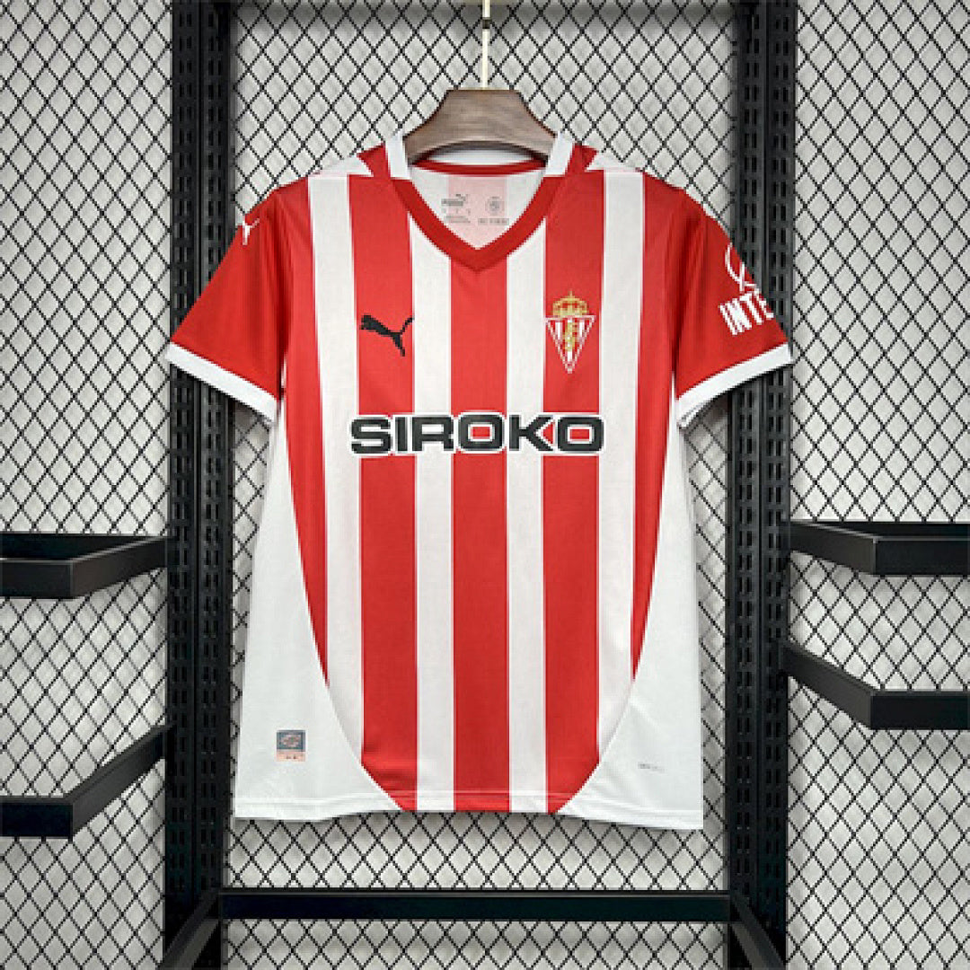 Maillot Domicile Sporting de Gijon 2024/25