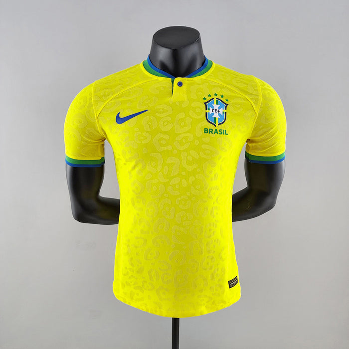 Maillot Domicile Version Joueur 2022 Brésil World Cup