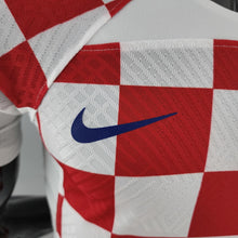 Maillot Domicile Version Joueur 2022 Croatie