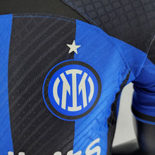 Maillot Domicile Version Joueur 22/23 Inter Milan