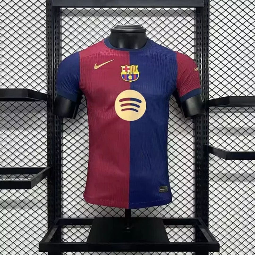 Maillot Domicile Version Joueur Barcelona 2024/25