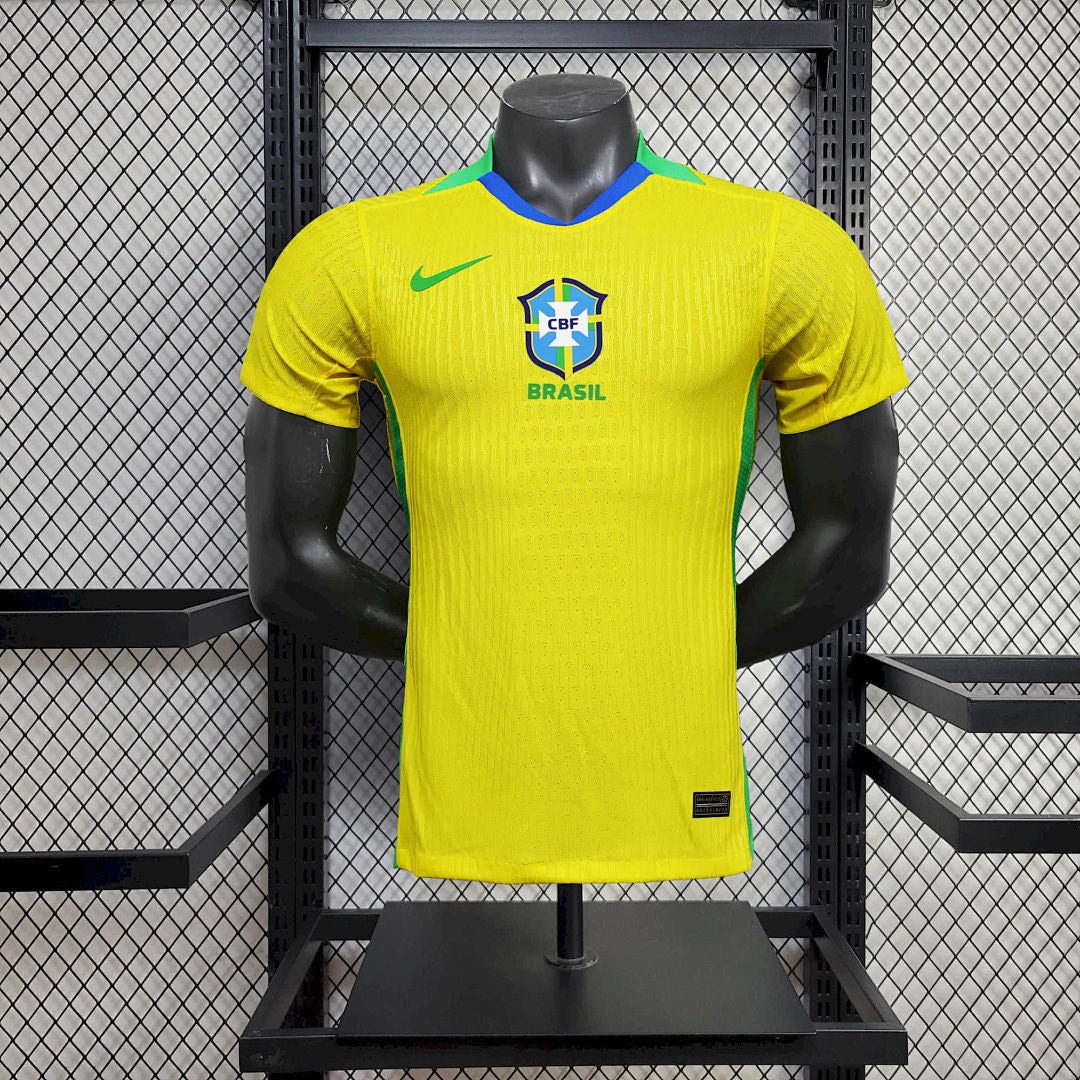 Maillot Domicile Version Joueur Brésil 2025/26