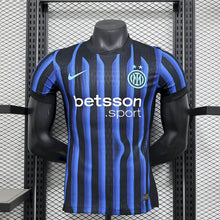Maillot Domicile Version Joueur Inter Milan 2025/26