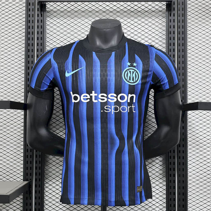 Maillot Domicile Version Joueur Inter Milan 2025/26