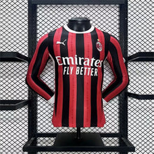 Maillot Domicile Version Joueur Manches Longues AC Milan 2024/25 s