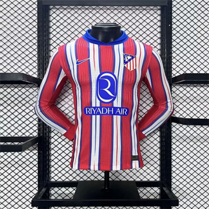Maillot Domicile Version Joueur Manches Longues Atletico Madrid 2024/25 s