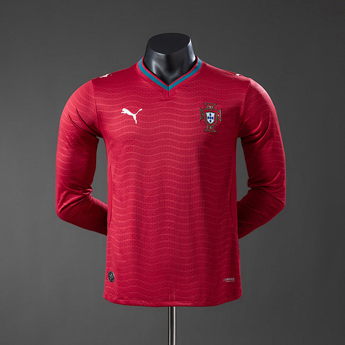 Maillot Domicile Version Joueur Portugal 2026 Long Sleeve