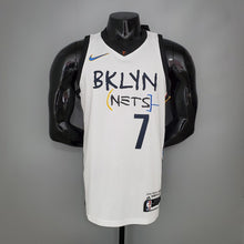 Maillot DURANT#7 Brooklyn Nets graffiti Blanc NBA