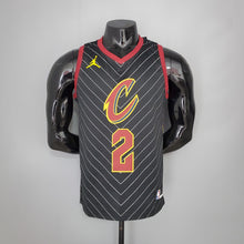 Maillot Édition Spéciale 2021 IRVING#2 Cavaliers JORDAN Theme Édition Noir NBA