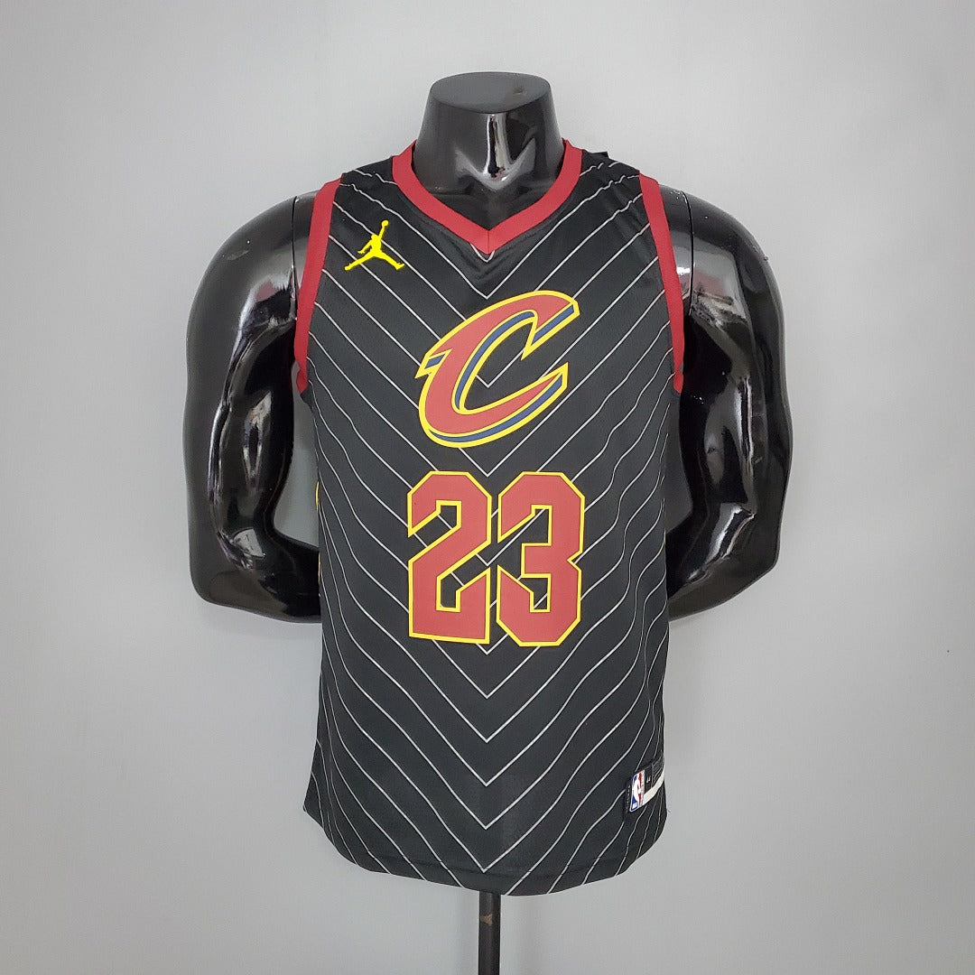 Maillot Édition Spéciale 2021 JAMES#23 Cavaliers JORDAN Theme Édition Noir NBA