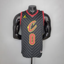 Maillot Édition Spéciale 2021 LOVE#0 Cavaliers JORDAN Theme Édition Noir NBA