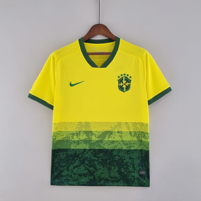 Maillot Édition Spéciale 2022 Brésil Édition Jaune Vert
