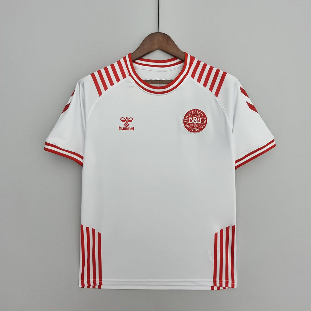 Maillot Édition Spéciale 2022 Danemark Hummel x BLS Hafnia Édition Blanc