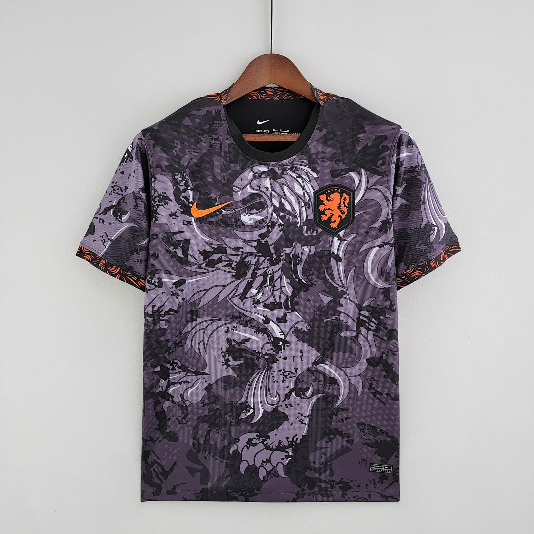Maillot Édition Spéciale 2022 Pays Bas Édition Noir