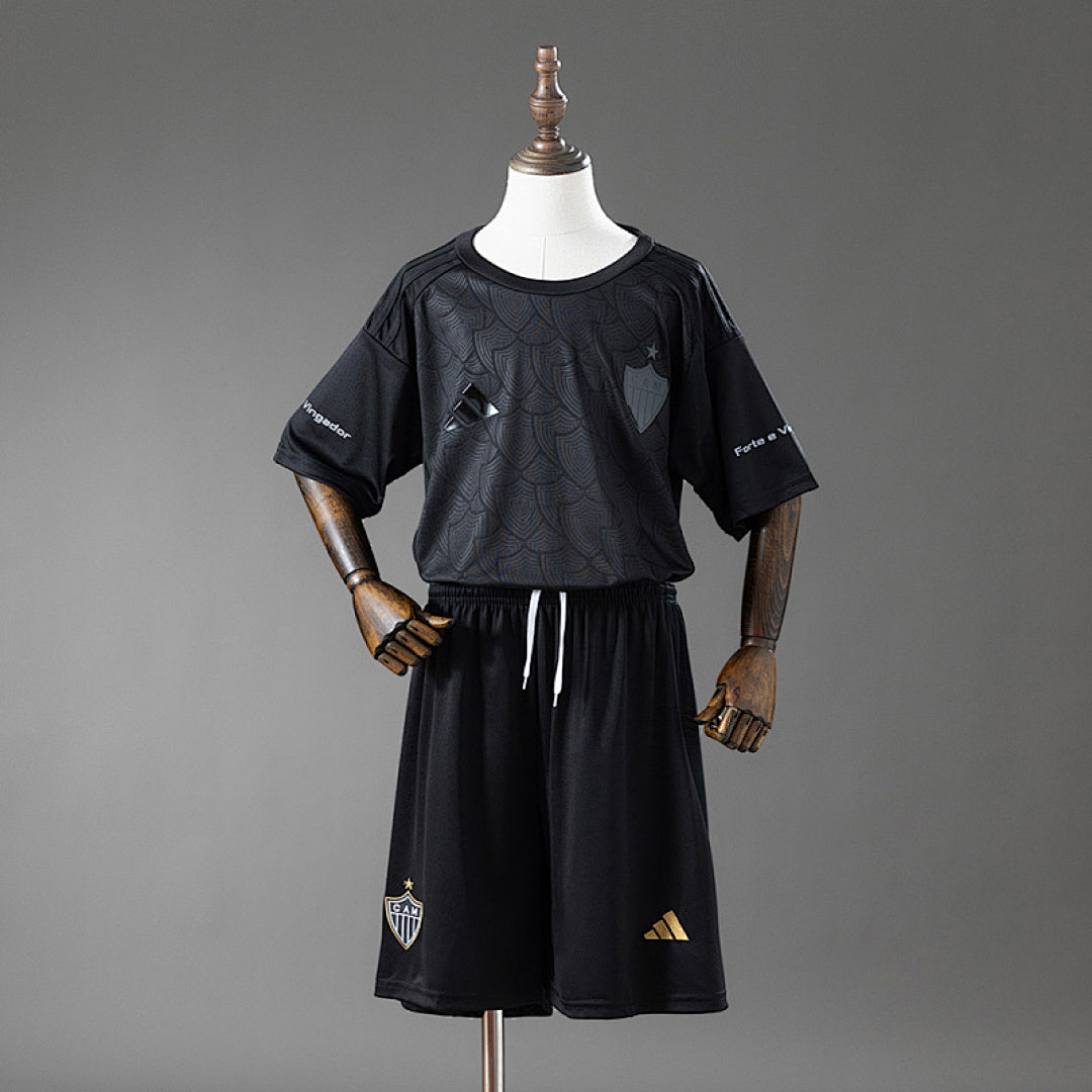 Maillot Édition Spéciale Atlético Mineiro 25/26 Édition Noir Enfant Kit
