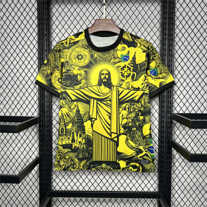 Maillot Édition Spéciale Brésil 2024/25 Édition Jaune