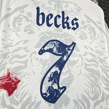 Maillot Édition Spéciale Mens Angleterre 2025 Becks #7
