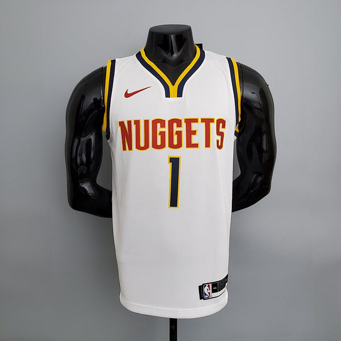 Maillot Édition Spéciale Nuggets Porter jr.#1 Blanc NBA