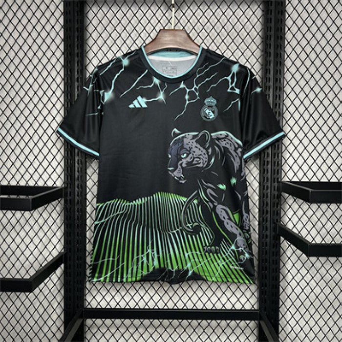 Maillot Édition Spéciale Real Madrid 2024/25 Édition Noir and Vert