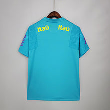 Maillot Entraînement 2021 Brésil Suit Bleu