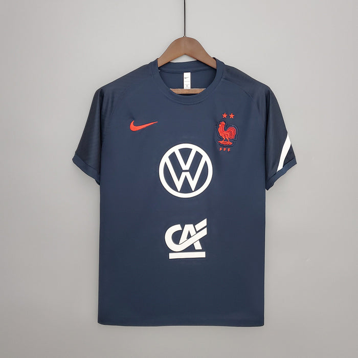 Maillot Entraînement 2021 France Suit Royal Bleu