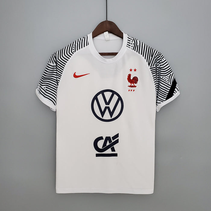 Maillot Entraînement 2021 French Suit Blanc