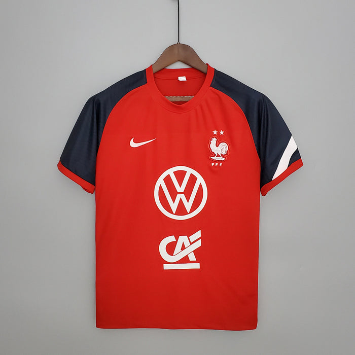 Maillot Entraînement 2021 French Suit Rouge