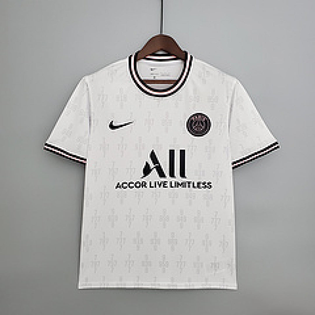 Maillot Entraînement 21/22 PSG suit Blanc number
