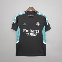 Maillot Entraînement 21/22 Real Madrid Uniform Noir Vert