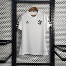 Maillot Entraînement 23 24 Femme's Flamengo Blanc Uniform