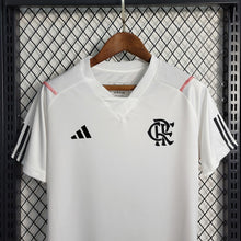 Maillot Entraînement 23 24 Femme's Flamengo Blanc Uniform