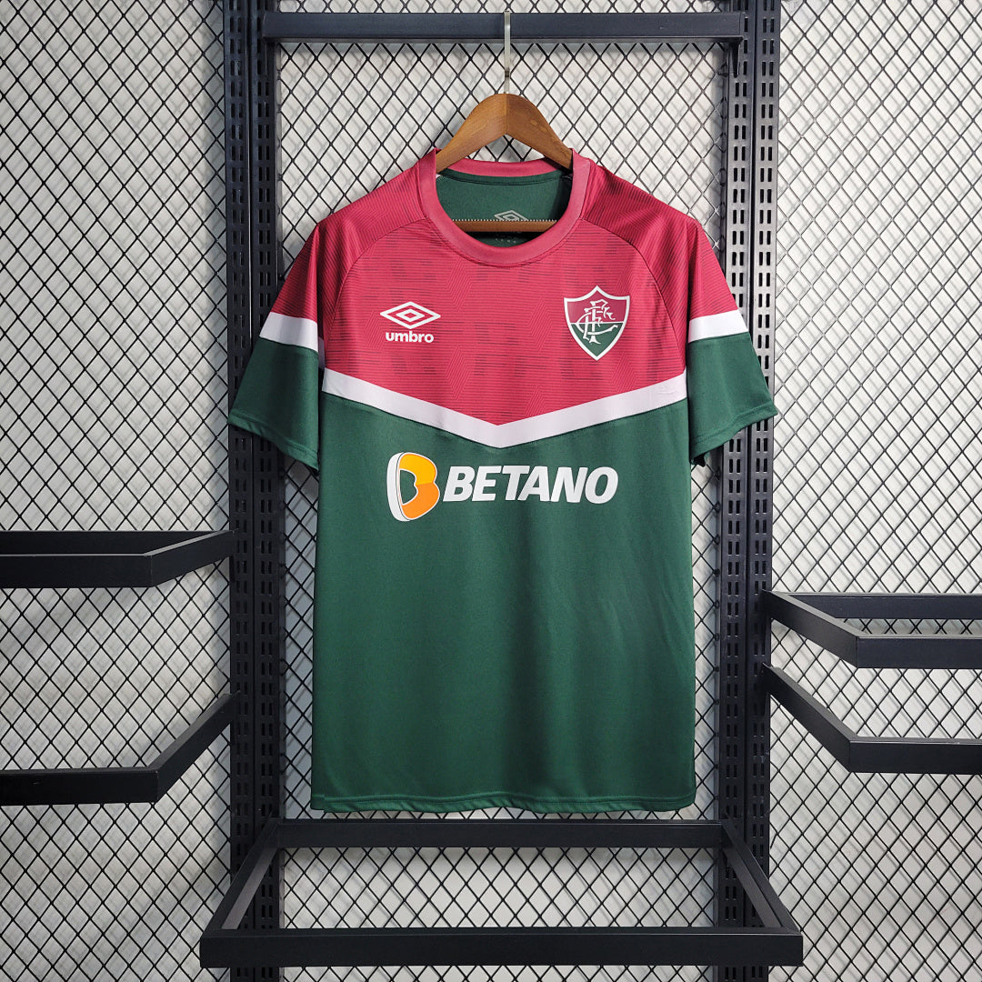 Maillot Entraînement 23 24 Fluminense Celestial Vert+Rouge