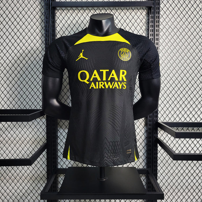 Maillot Entraînement 23 24 player PSG Noir uniform