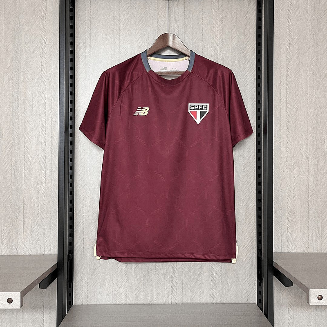 Maillot Entraînement 25/26 Sao Paulo Rouge Jersey